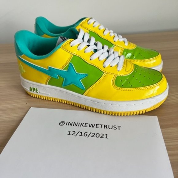 🔥RARE🔥 2006 Bathing Ape Bapesta FS-001 Hong Kong City Camo - Picture 3 of 9